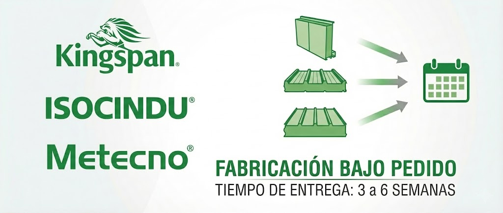 Kingspan, Isocindu, Metecno, panel para proyectos especiales